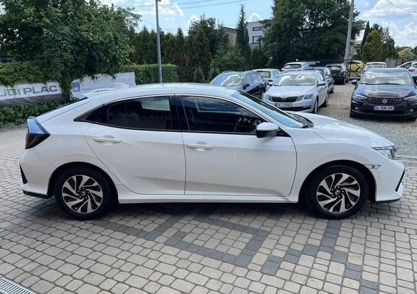 Honda Civic cena 57900 przebieg: 124000, rok produkcji 2017 z Knurów małe 301